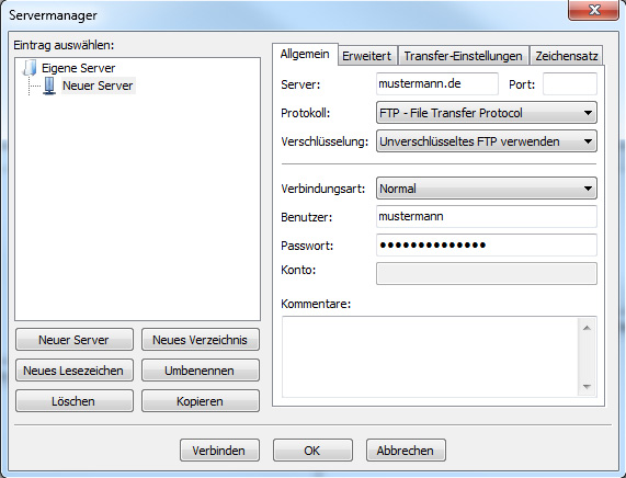 filezilla-einrichtung4