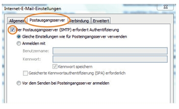Postausgangangsserver 